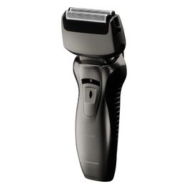 ES-RW33-H503 Rasoio Uomo Wet&Dry a 2 Lame Tagliabasette a Scomparsa Design Ergonomico Ricaricabile Grigio Scuro