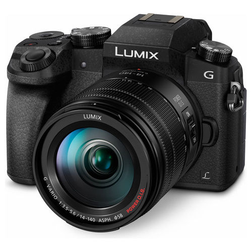 Panasonic Fotocamera Mirrorless Lumix G80  Sensore Live MOS da 16 16 Megapixel 4k + ottica Lumix G VARIO 14-140 mm F3.5-5.6 ASPH POWER O.I.S.