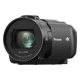 HC-VX3E-K Videocamera Compatta Ultra HD 4K Grandangolo 25 mm Zoom ottico 24x 4K Cropping Nero
