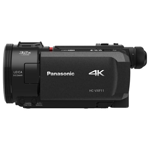 Panasonic HC-VXF11EG-K 4K Videocamera Obiettivo LEICA DICOMAR con Zoom Ottico 24x e Zoom Digitale 32x Video Full Hd