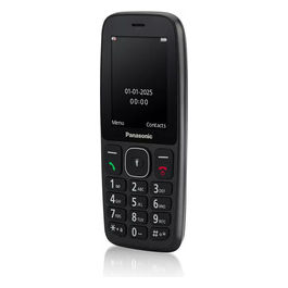 KX-TF400 Telefono Cellulare Basico Nero, Display 2.4", Dual SIM