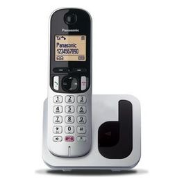 KX-TGC260JTS Telefono Cordless Digitale con Segreteria Telefonica Digitale Silver