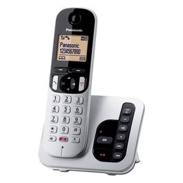 KX-TGC260JTS Telefono Cordless Digitale con Segreteria Telefonica Digitale Silver
