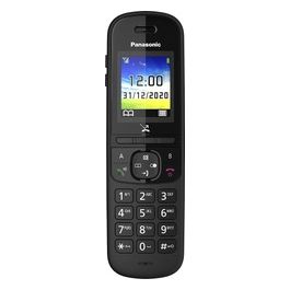 Panasonic KX-TGH710 Cordless Dect /Gap Display 1,8" a colori Blocco chiamate Rubrica Vivavoce Resistente Nero