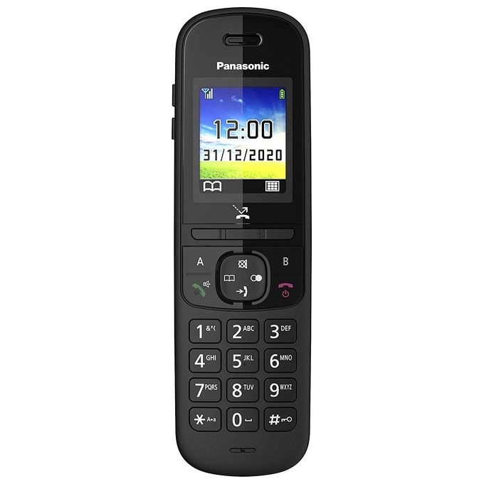 Panasonic KX-TGH710JTB Telefono Cordless Nero