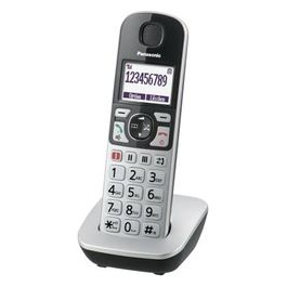 Panasonic KX-TGQ500GS Telefono IP Argento Cornetta Wireless LCD 4 Linee