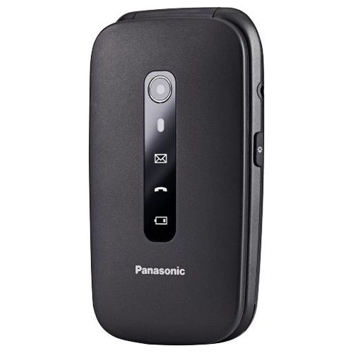 Panasonic KX-TU550EXB Telefono 4G Cellulare Senior Nero