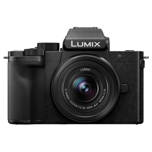 Panasonic Lumix DC-G100DKEGK Fotocamera Mirrorless Micro Quattro Terzi con Obiettivo Lumix G Vario 12-32mm F3.5-5.6 20.3MP 4K 30p e FHD 60 Video Nero