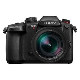 Lumix DC-GH5M2LE Fotocamera Mirrorless con Obiettivo Leica DG 12-60mm Sensore MOS 4/3 20.3 MP Doppio Stabilizzatore C4K 60p 4:2:2 10bit Live Streaming Wireless
