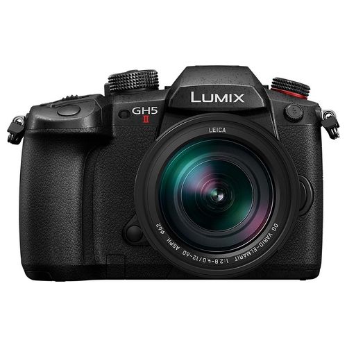 Panasonic Lumix DC-GH5M2LE Fotocamera Mirrorless con Obiettivo Leica DG 12-60mm Sensore MOS 4/3 20.3 MP Doppio Stabilizzatore C4K 60p 4:2:2 10bit Live Streaming Wireless