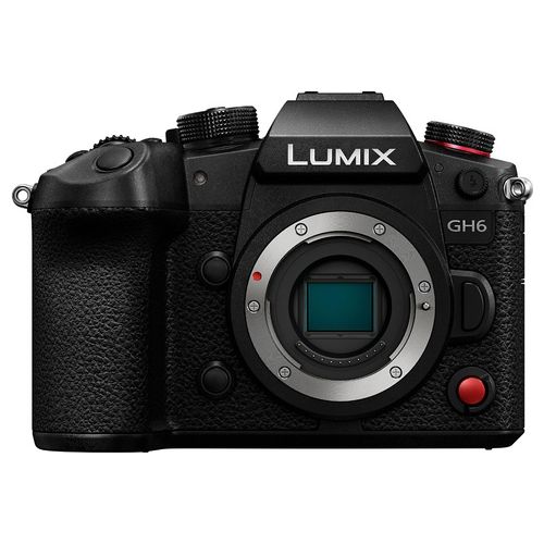 Panasonic LUMIX DC-GH6 Fotocamera Mirrorless con Sensore MOS 4/3 25.2 MP 5.7k Apple Pro Res Senza Limiti Registrazione Video C4K/4K 4:2:2 10-bit Doppio Stabilizzatore 5 Assi