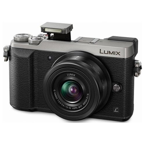 Panasonic Lumix DMC-GX80 + Lumix G Vario 12-32mm 16MP 4/3" Live MOS 4592x3448 Pixels Argento