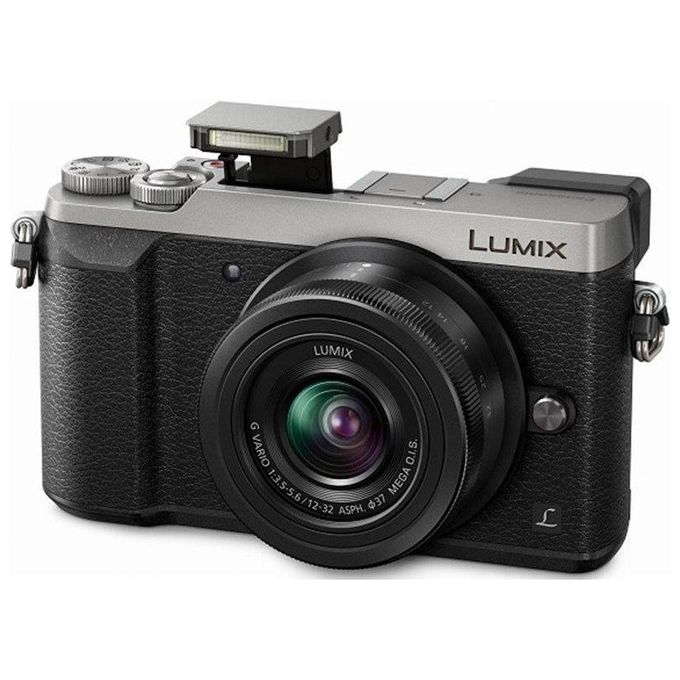 Panasonic Lumix DMC-GX80 + Lumix G Vario 12-32mm 16MP 4/3'' Live MOS 4592x3448 Pixels Argento