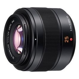Lumix H-XA025 Obiettivo 25mm/F1.4 ASPH Leica DG Summilux Soft Focus Nano Surface Coating Nero