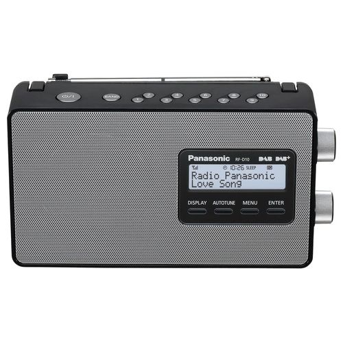 RF-D10EG Radio dab 2w Fm/rds 87.5-108mhz dab+ lcd nera
