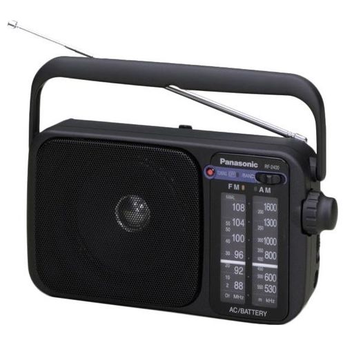 Panasonic RF-2400D Radio Portatile Analogico Nero