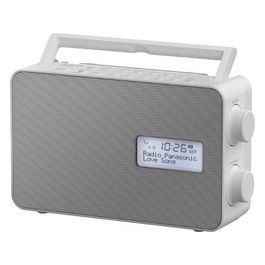 Panasonic RF-D30BTEG-W Radio Digitale DAB+ e Musica Wireless Bluetooth Bianco