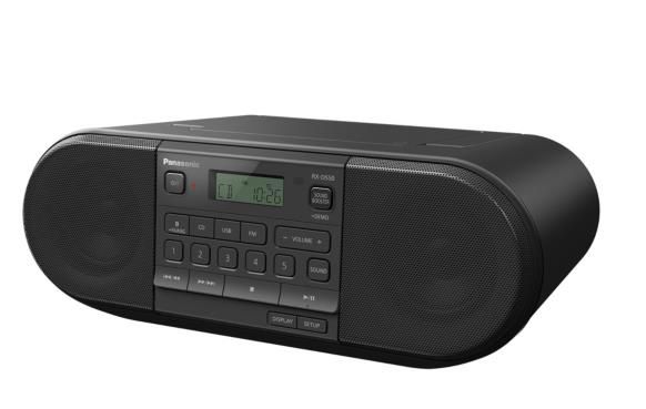 Panasonic RX-D550E-K Radio Cd