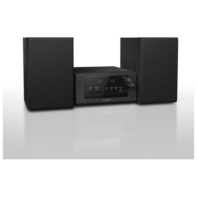 Panasonic SC-PM704EG-K Sistema Stereo Compatto Micro HiFi con CD Nero