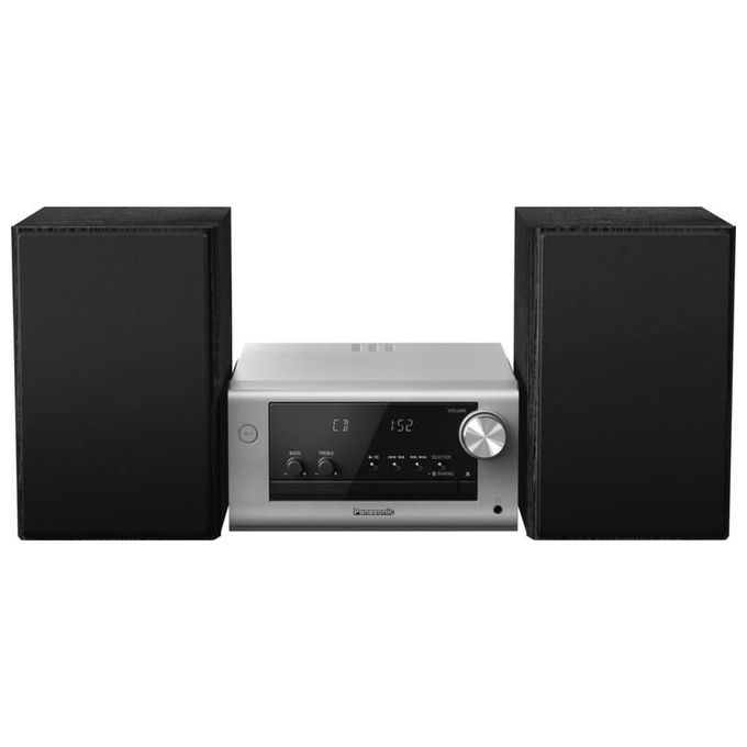 Panasonic SC-PM704EG-S Sistema Stereo Compatto Micro HiFi con CD Argento