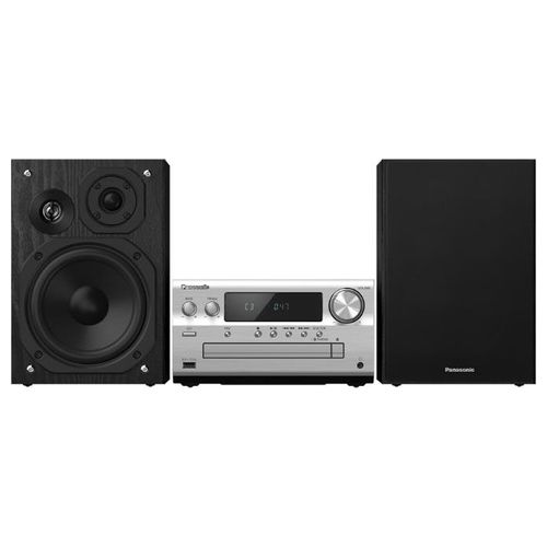 Panasonic SC-PMX802E-S Set Audio da Casa Mini Impianto Audio Domestico 120W Nero/Argento