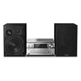 Panasonic SC-PMX94EG-S Sistema Micro Hi-Fi 120W Cd Radio FM Bluetooth Argento