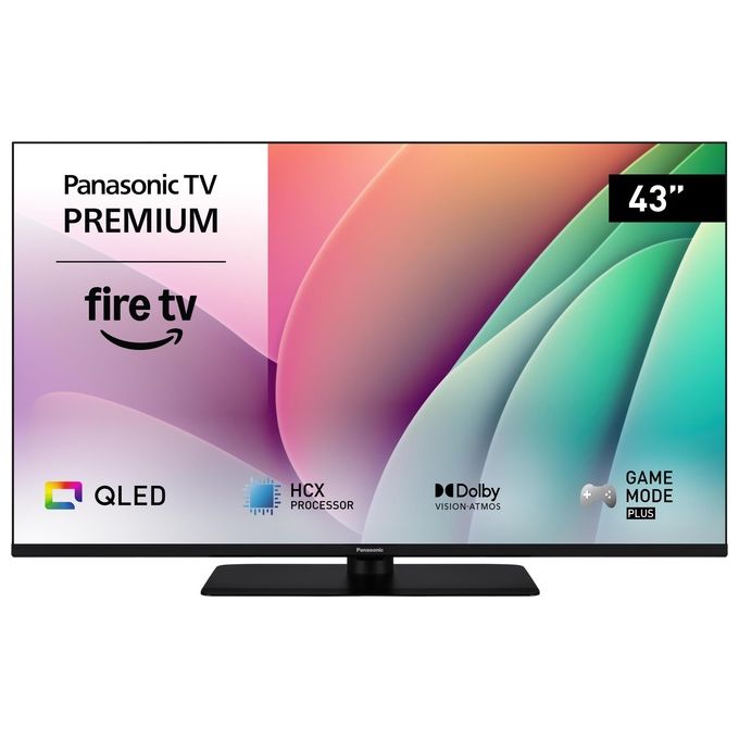 Image of Panasonic Smart TV 43W80AEZ Serie W80 UHD 43 Pollici Nero con Schermo Ultra HD e Tecnologia Avanzata