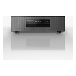 Stereo in Legno Dab+ 40 W Mini Impianto Audio Domestico Nero