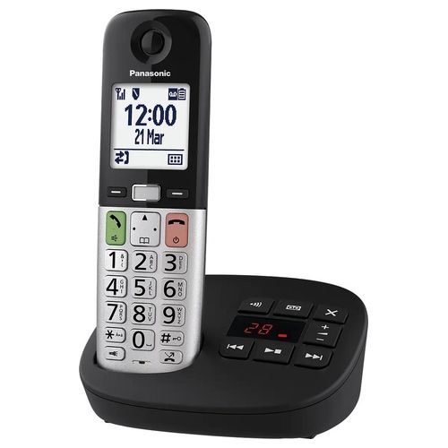 Telefono Cordless Nero/Argento