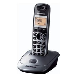 KX-TG2511JT Cordless Dect/Gap Display 1,4'' Vivavoce ID Chiamante Rubrica Grigio