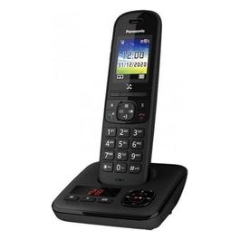 Panasonic TGH720 Telefono Cordless con Segreteria Telefonica Blocco Chiamate Automatico Base di Ricarica Inclusa