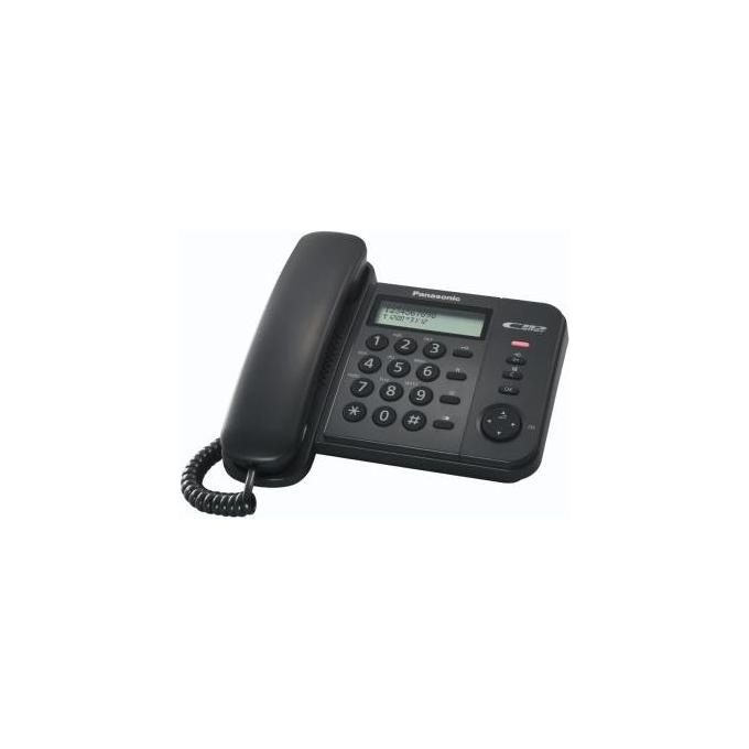 Panasonic ts580ex1b telefono bca nero
