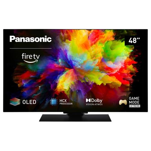 TV-48Z80AEZ Smart TV 48 Pollici 4K Ultra HD Display OLED Sistema Fire TV Dolby Atmos Classe F Wi-Fi Bluetooth colore Nero