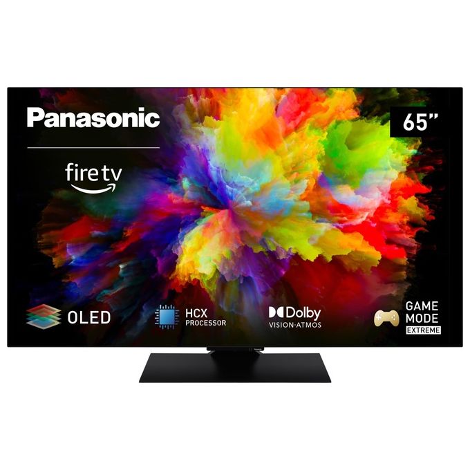 Image of Panasonic TV-65Z80AEZ Smart TV 65 Pollici 4K Ultra HD Display OLED Sistema Fire TV HDR10 Wi-Fi Classe F colore Nero