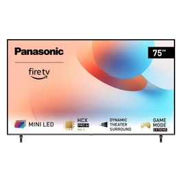 TV-75W95AEG Smart TV 75 Pollici 4K Ultra HD Display LED Sistema Fire TV Dolby Vision IQ HDR10 Classe G colore Nero