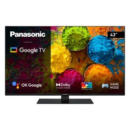Panasonic Tv Led 4K TX-43MX700E 43 pollici Smart tv Android Chromecast built-in Dolby Vision HDR10 HLG Film Meker Mode Dolby Atmos Game Mode 