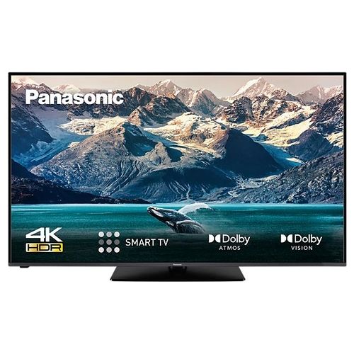 Panasonic Tv Led TX-65JX600E 65 pollici 4k Dolby Vision HDR10 Smart tv con comandi vocali audio Dolby Atmos