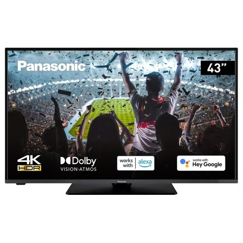 Panasonic TX-43LX600E TV 43 pollici 4K UHD Smart LED HDR DVB-T2 DVB-S2 Wi-Fi