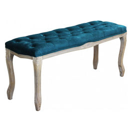 Panca Misty In Velluto Blu