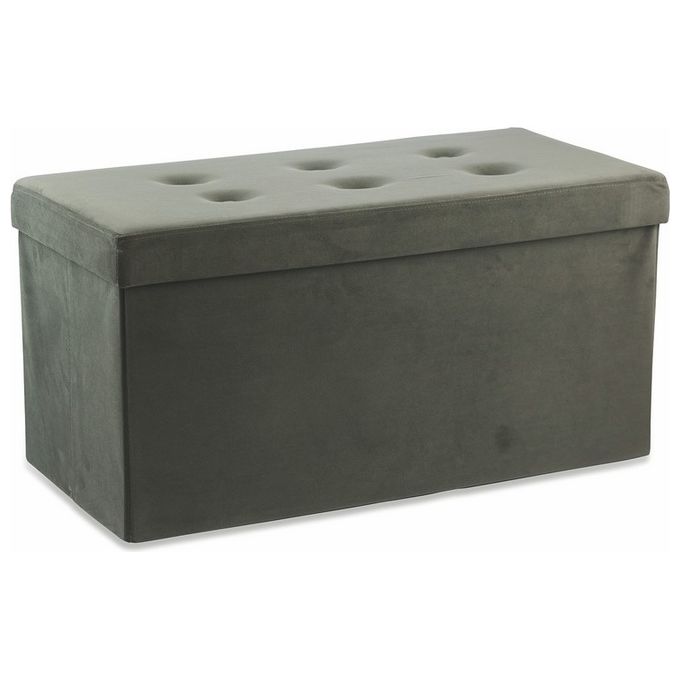 Galileo Panca Pieghevole Con Contenitore Velluto Grigio 76