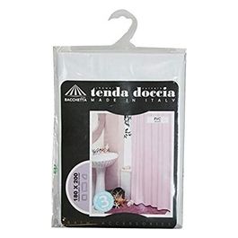 Panda Tenda Doccia Bianca Pvc 120X200