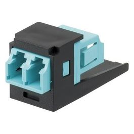 Panduit Adattatore LC Duplex per Fibre MM Nero/Blu