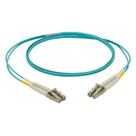 Cavo Fibra Ottica LC OM3 0.9m Aqua