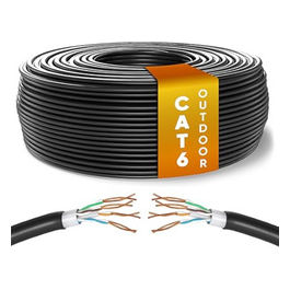 Cavo U/UTP CAT.6A Nero, 305 m