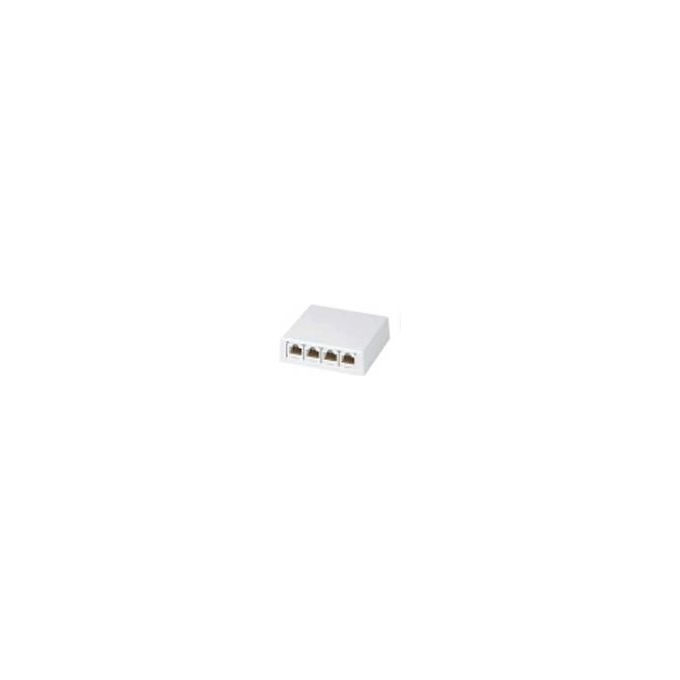Panduit Scatola Mini-Com 4 Prese RJ-45 Bianco