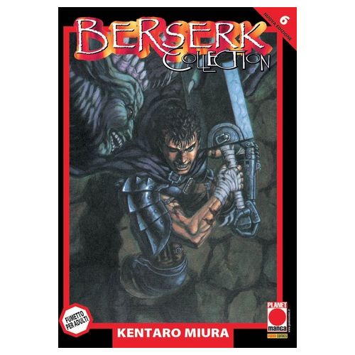 Panini Editore Berserk Collection Serie Nera Numero 06 Quarta Ristampa