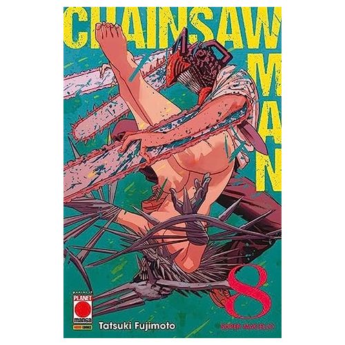 Panini Editore Chainsaw Man Numero 08 Prima Ristampa