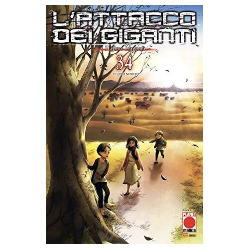 Panini Editore Lattacco Dei Giganti Volume 34 Prima Ristampa