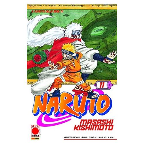 Panini Editore Naruto Il Mito Numero 11 Quarta Ristampa