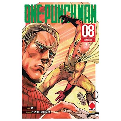 Panini Editore One-Punch Man Quest'Uomo Numero 08 Prima Ristampa